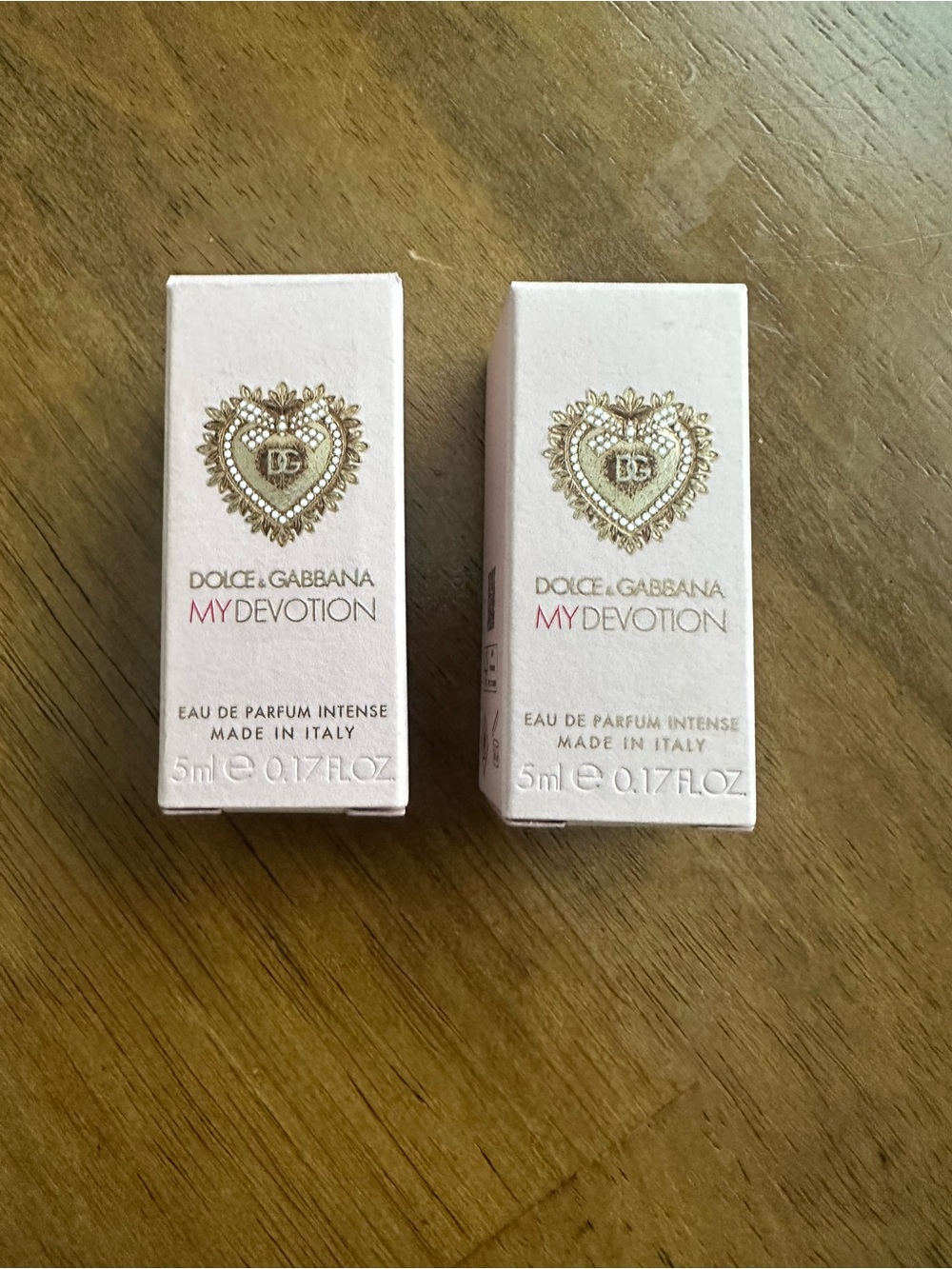 2 Dolce & Gabanna My Devotion Perfumes 5ml each